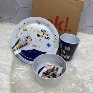 Kids Dinnerware Set Includes Plate, Bowl, and Tumbler, Made of Durable M…